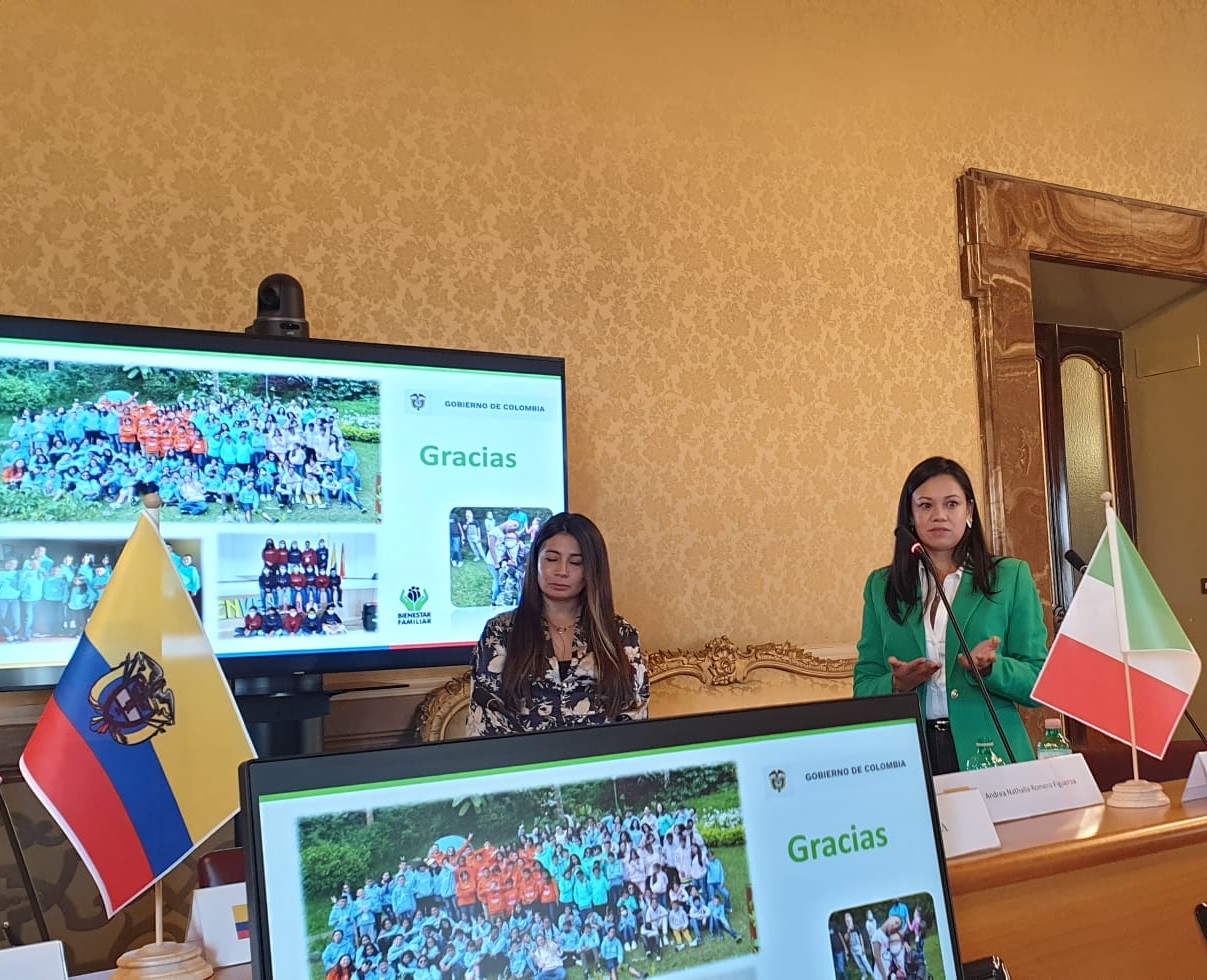 Visita della delegazione dell’Autorità Centrale della Colombia