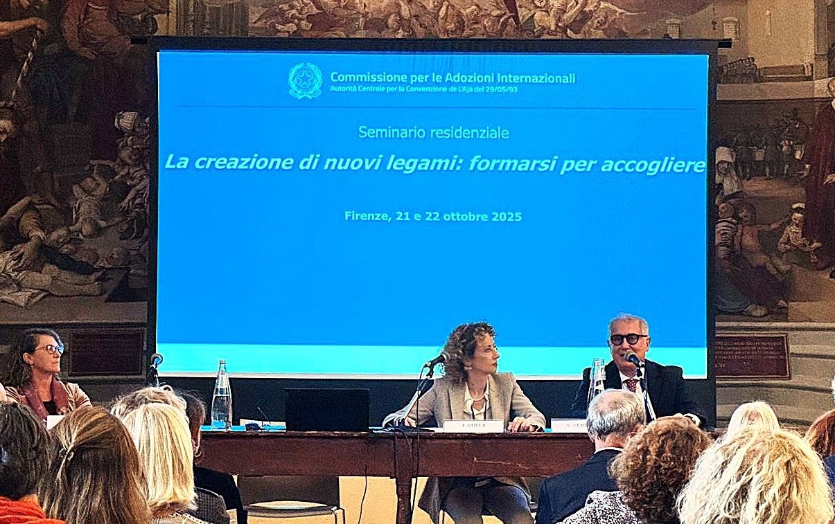 Seminario residenziale "La creazione di nuovi legami: formarsi per accogliere", Firenze 21 e 22 ottobre 2025.