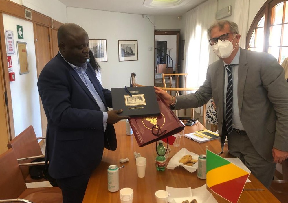 Visita della delegazione della Repubblica del Congo-Brazaville