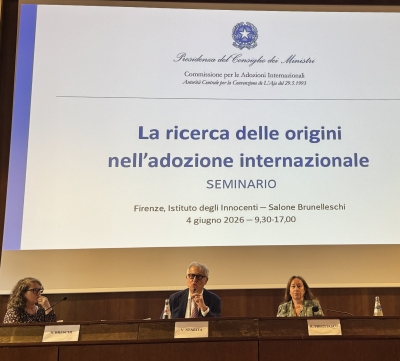 Seminario sulla ricerca delle origini nell’adozione internazionale